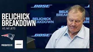 Breaking Down Bourne’s TD Pass & Barmore’s 4th Down Stop vs. Jets | Belichick Breakdown