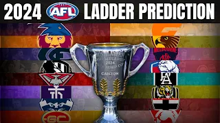 AFL 2024 Early Ladder Prediction