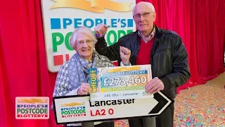 #PostcodeMillions Winners - LA2 0DJ in Lancaster on 25/11/2017 - People's Postcode Lottery