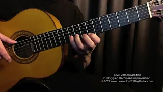 Flamenco Improvisation in the Key of E  (Level 2) Stefan Schyga