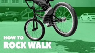 Как сделать роквелл на BMX (How To Rock walk BMX)