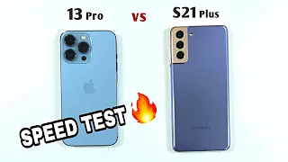 iPhone 13 Pro vs Samsung S21 Plus | SPEED TEST | कौन जितेगा जानिए?