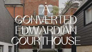 A Converted Edwardian Courthouse #forsale #uniquehomes
