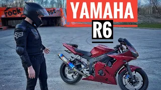 МОТОЦИКЛ ДЛЯ НОВИЧКА Yamaha R6 мой ПЕРВЫЙ мотоцикл