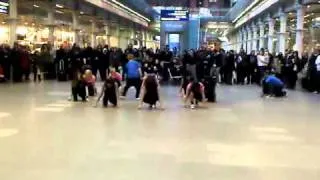 Flash Dance at St Pancras International