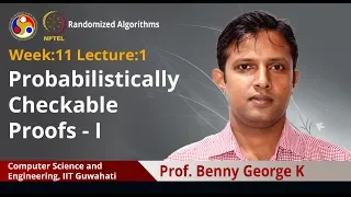 Lec 36: Probabilistically checkable proofs - I