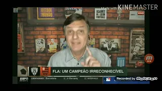 Participações de Mauro Cezar no Linha de Passe após Del Valle 5 x 0 Flamengo.