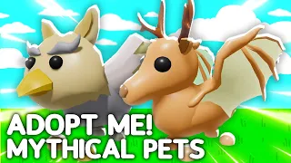 MYTHICAL PETS IN ADOPT ME Mythical Egg Update! Roblox Adopt Me Pets CONCEPTS! Pet Ideas For Adopt Me