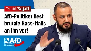 AfD-Politiker liest brutale Hass-Mails an ihn vor! – Omid Najafi (AfD)