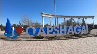 Город Капшагай, Казахстан, 2020 год. Казахстанский Лас-Вегас. Прогулка по городу.