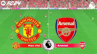 FC 24 | Manchester United vs Arsenal - English Premier League 23/24 Season - PS5™ Full Gameplay