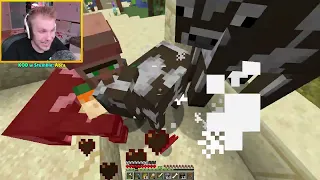 Poświęciłem 12H ⚠️ by ODNALEŹĆ *SNIFFERA* 🐗 ale ODKRYŁEM TO… 😱 (NOWY MOB) 🦖 w Minecraft 1.20! 😎