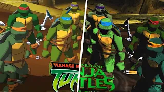 РЕАЛИСТИЧНАЯ ОБНОВЛЕННАЯ ИГРА ЧЕРЕПАШКИ НИНДЗЯ 2003 | ОБЗОР МОДА НА TMNT 2021 | 1080p 60fps