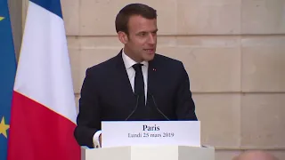 Learn French with speeches  I  Emmanuel Macron avec XI Jinping, Président de la République populaire