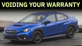 What Mods Will Void The 2022+ Subaru WRX's Warranty?