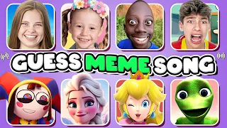 GUESS MEME & WHO'S SINGING| Lay Lay, King Ferran,Toothless, Salish Matter, MrBeast, Elsa,Tenge,Diana