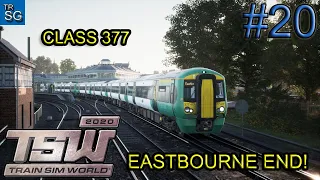 TRAIN SIM WORLD 2020 - EAST COASTWAY SCENARIO : EASTBOURNE END WITH CLASS 377! #20