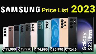 Samsung All New & Best Mobiles Price List 2023