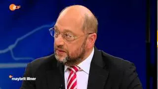 Martin Schulz kritisiert Gauck - Maybrit Illner ZDF - 04.09.2014