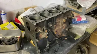 Сборка двигателя БМВ m43 b19tu своими руками в гараже