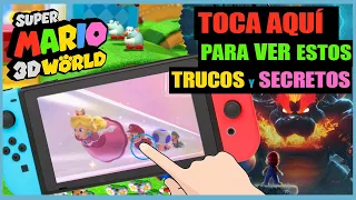 25 TRUCOS y SECRETOS de Super Mario 3D World (Switch - Wii U) | N Deluxe
