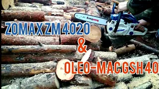 Бензопила Oleo-Mac GSH 40 & Zomax ZM 4020 (Отзыв покупателя)