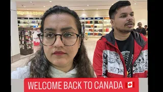 WELCOME BACK TO CANADA 🇨🇦 || MEETING COCO AFTER 3 MONTHS || ROHINIDILAIK