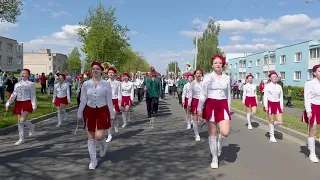 9 мая 2023г. аг. Парохонск. Парад, митинг и концерт смотрим на "Парохонск ТВ".
