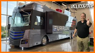 Furrion Elysium - This RV has a Helicopter on the Roof 🚁