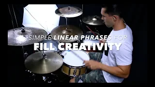 Useful Linear Phrase for Fill Development- Drum Lesson with Eric Fisher