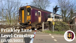 Frinkley Lane Level Crossing (13/02/2021)