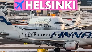 Lovely PLANE SPOTTING Helsinki Airport | 40mins