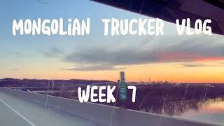 8850$ WEEK 7 Mongolian trucker vlog
