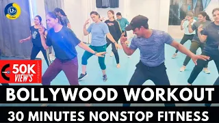 30 Minutes Nonstop Bollywood Workout | Fitness Video | Zumba Fitness Bollywood Songs