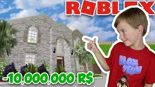 BUYING MY OWN 10,000,000 R$ MANSION in ROBLOX