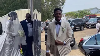 Moses Bliss and Marie Wiseborn wedding arrival is the most beautiful scene I’ve seen Ghana Nigeria