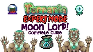 Terraria Moon Lord Guide, Expert Mode & Normal! (Arena, Drops & Fight, Mobile/Console/PC)