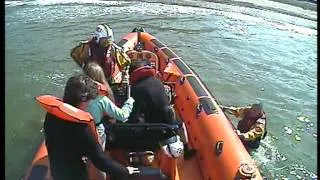 Redcar RNLI rescue four from cliffs