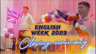 English week 2023/ Ағылшын апталығы/ Декада английского языка