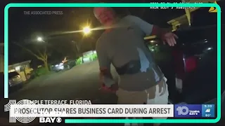 Tampa prosecutor shares Justice Department card during DUI arrest