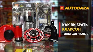 Как выбрать сигнал "клаксон" для авто? Чем отличаются клаксоны? Какой выбрать?