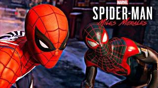 Peter and Miles VS Rhino with Classic Suit | Marvel's Spider-Man: Miles Morales