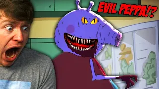 Reacting to PEPPA PIG but as a SCARY MONSTER