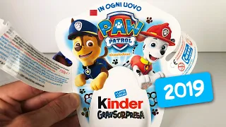 ЩЕНЯЧИЙ ПАТРУЛЬ ОГРОМНЫЙ КИНДЕР СЮРПРИЗ 2019 PAW PATROL MEGA KINDER SURPRISE