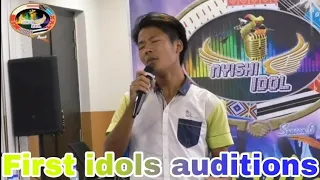 My first idol Auditions first auditions Nyishi idol season 6