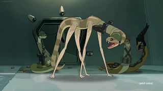 Snake with Legs - Rick and Morty (Season 4)