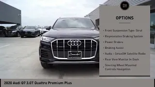 2020 Audi Q7 San Antonio TX 0D009905