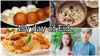 Eid Mubarak / Our first day of Eid / special Eid / farah food and vlogs ❤️🌙