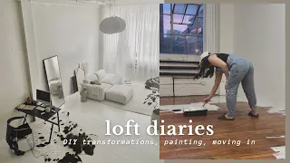 LOFT DIARIES 01. | DIYs, loft transformation & moving in ✨