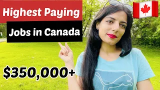 Highest paying jobs in Canada in 2022 |  Sandy Talks Canada